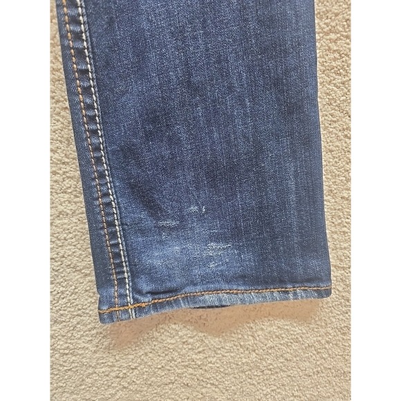 Rock Revival Patti Boot Cut Studs Womens Jeans Staight 28 Low Rise - Picture 8 of 16